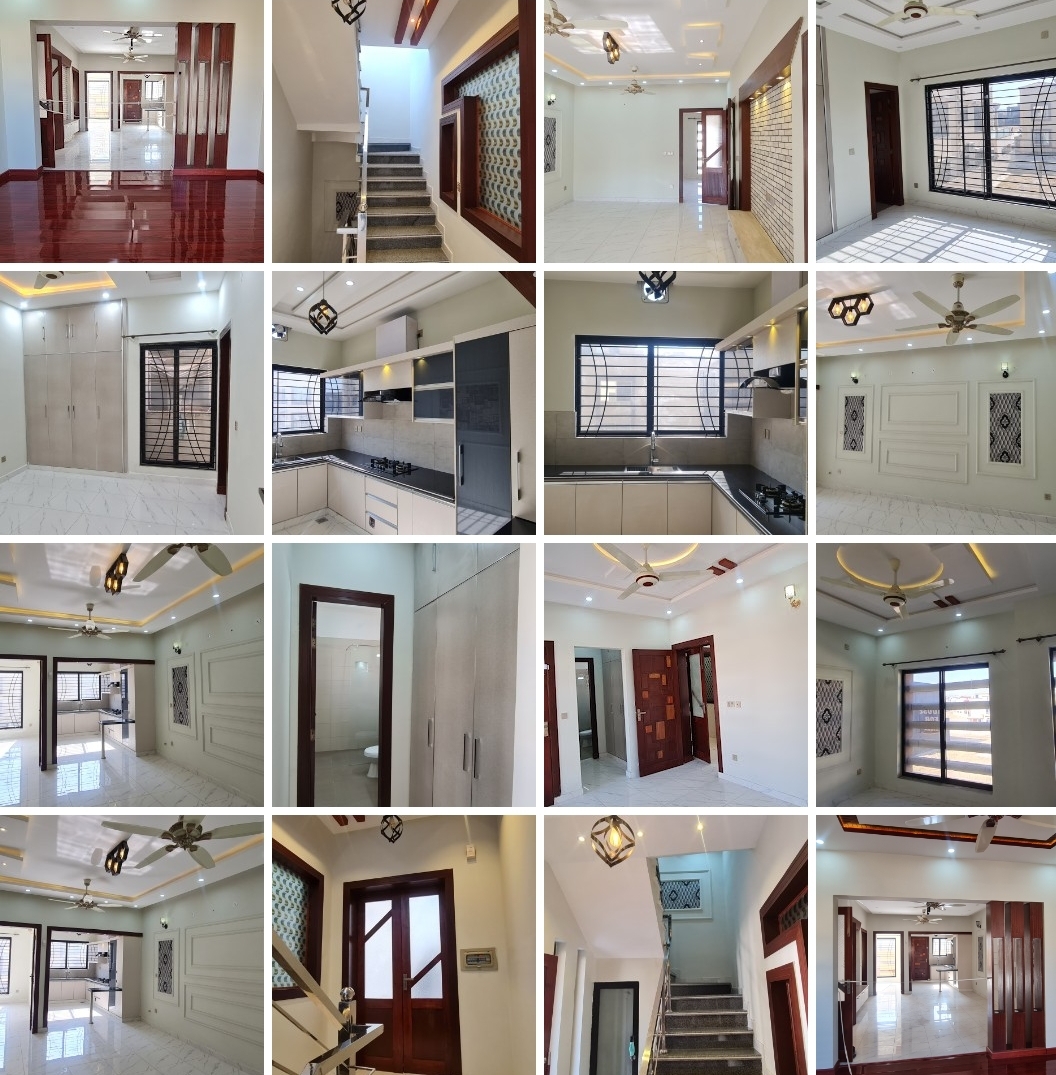 Brand New Double Unit Designer House For Sale in Ali Block Bahria Town Phase-8 Rawalpindi 